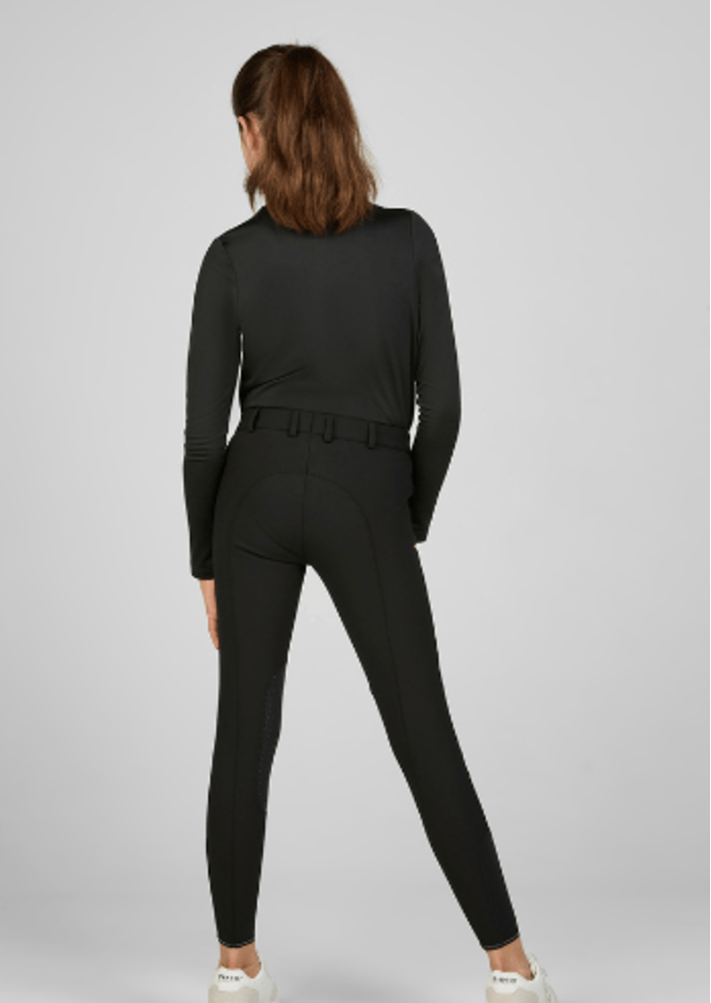 Pikeur Brooklyn Grip Girls Breeches - Black-3