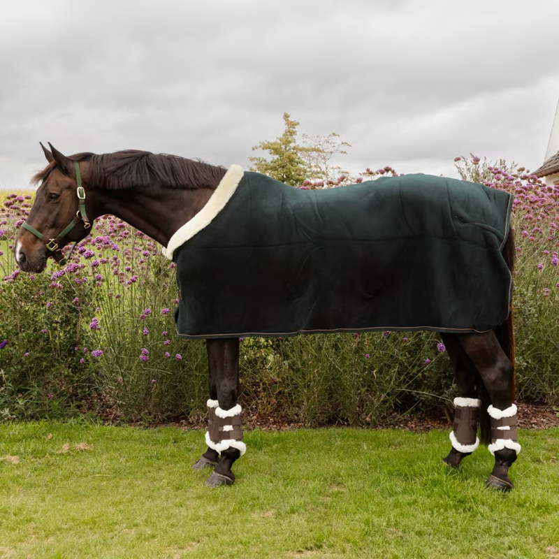 Kentucky Heavy Fleece Show Rug - Pine Green-1