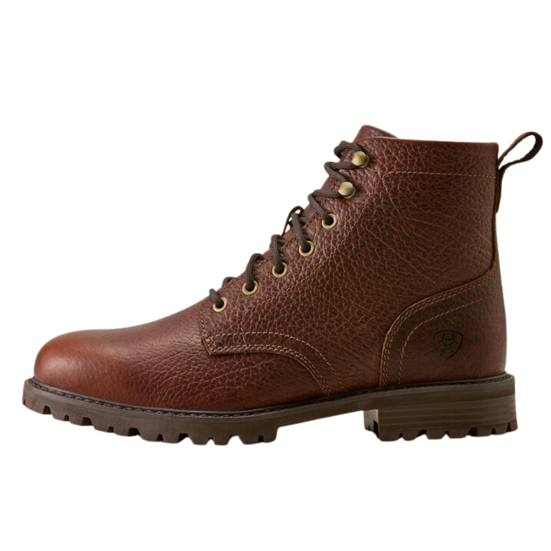 Ariat Men's Moorland Bison Boot - Cognac Bison-1