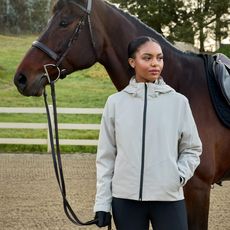 Ariat Women's Troika Waterproof Jacket - Chateau Grey-5