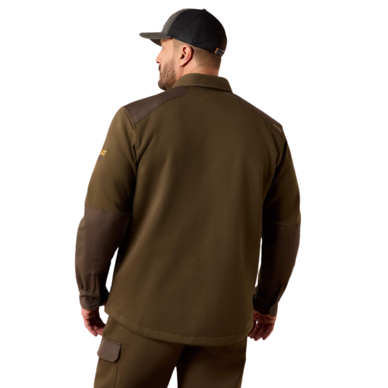 Ariat Men's Rebar Workman Duracanvas Shirt Jacket - Earth-1