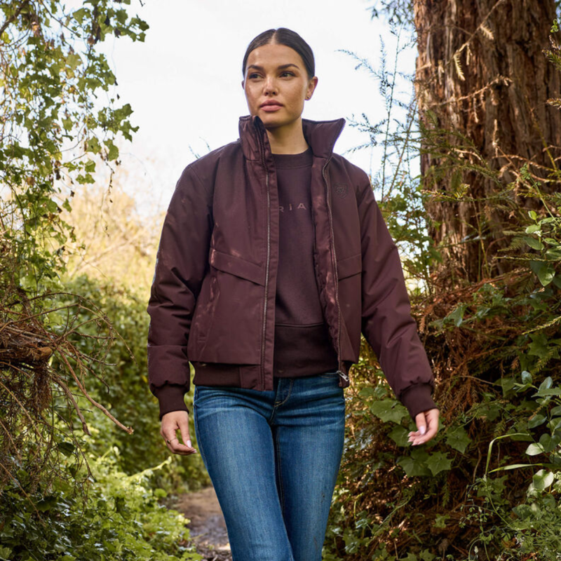 Ariat Women's Martine Sweatshirt - Chocolate Plum-4