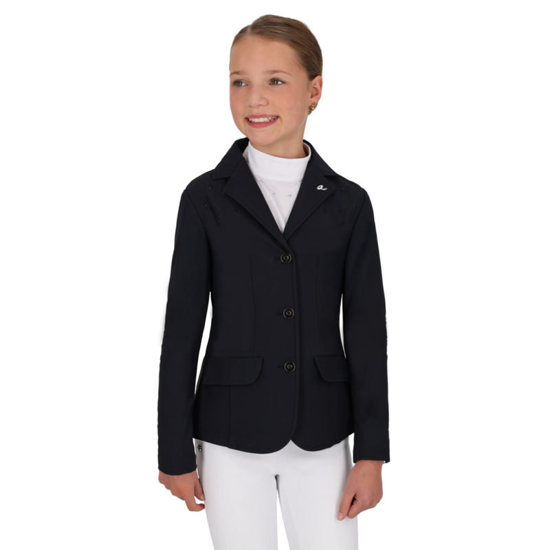 QHP Junior Amilara Competition Jacket - Black