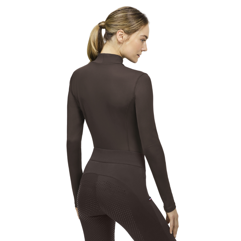 Tommy Hilfiger Ava Women's  High Neck Base Layer - Cacao-1
