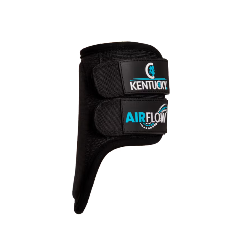 Kentucky Eventing Boots 3D Air Flow Skin Friend Hind Short - Black-1