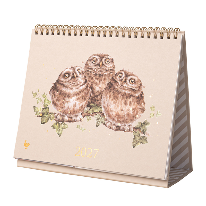 Wrendale Designs Desk Calendar 2027-1