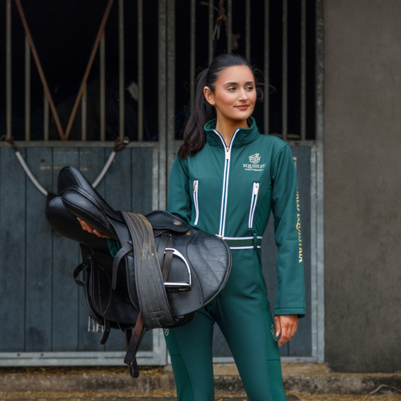 EQUISUIT Hunter's Grove Classic Edition Equestrian Suit - Forest Green-7