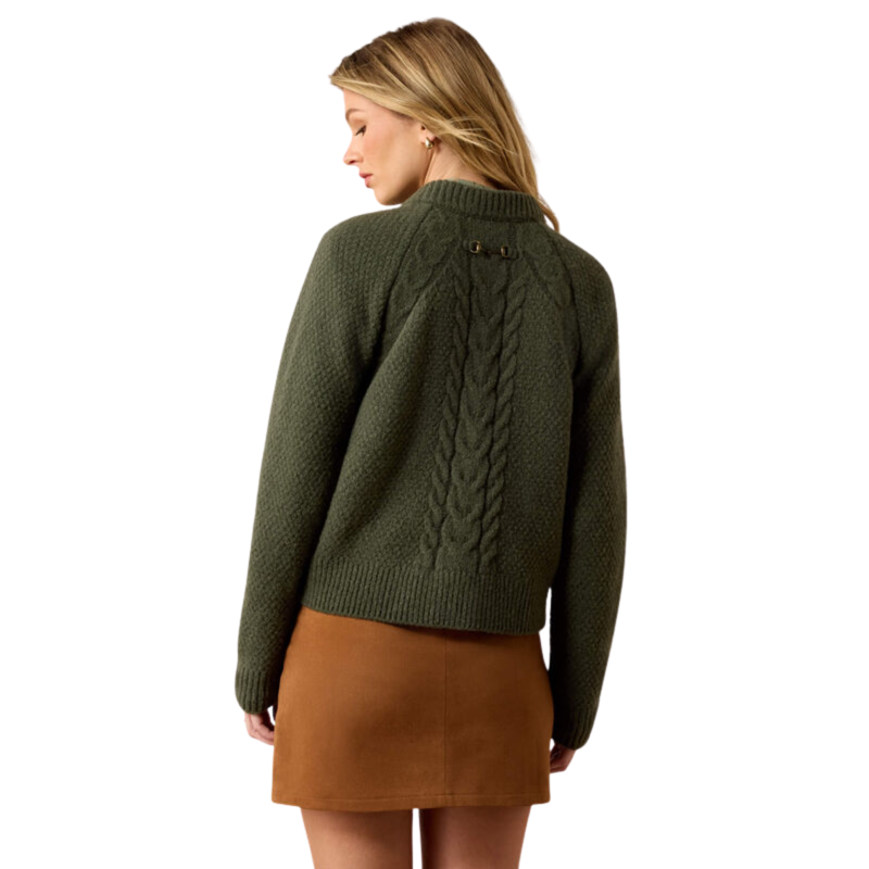 Ariat Women's Brakenwood Sweater - Thyme-1