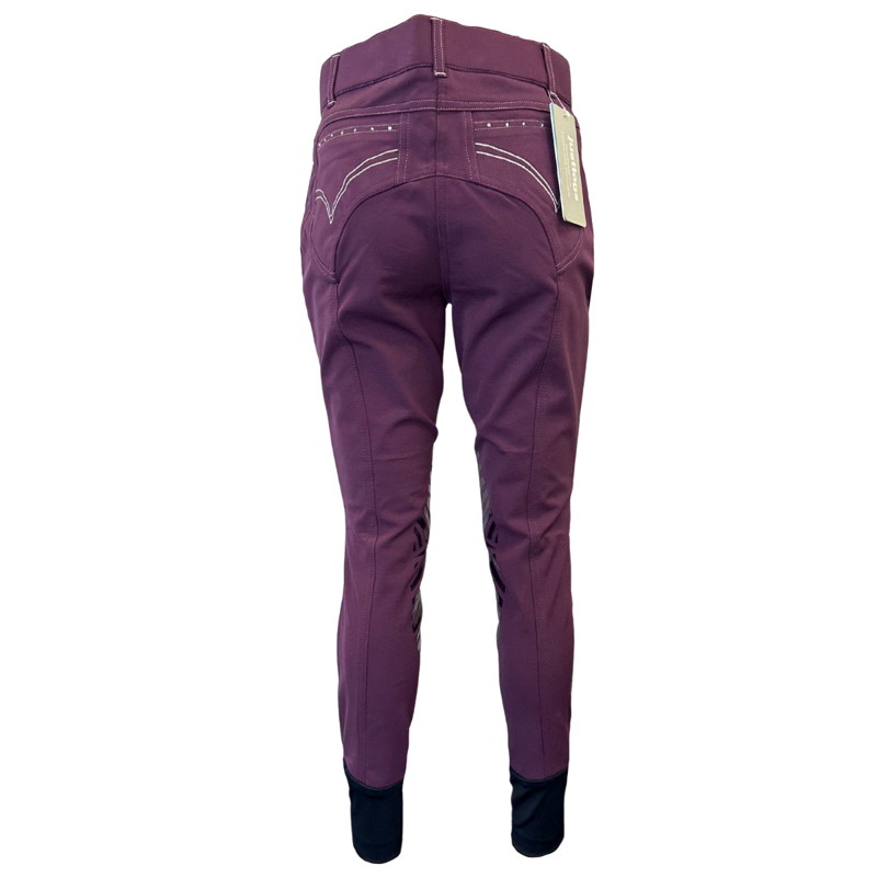 Just Togs Crystal Breeches - Plum-1
