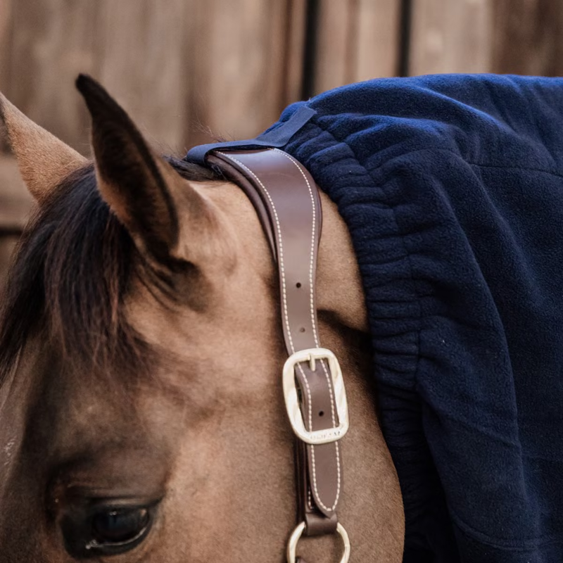 Kentucky Heavy Fleece Neck Cover - Navy-1