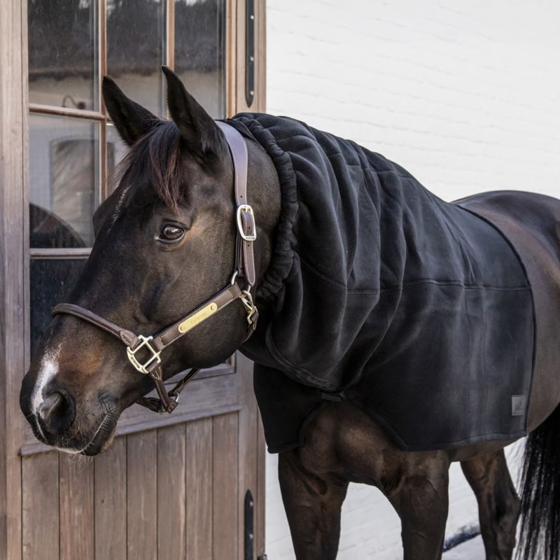 Kentucky Heavy Fleece Neck Cover - Black-1