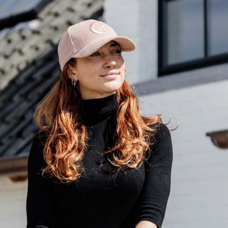 Kentucky Corduroy Baseball Cap - Old Rose-1