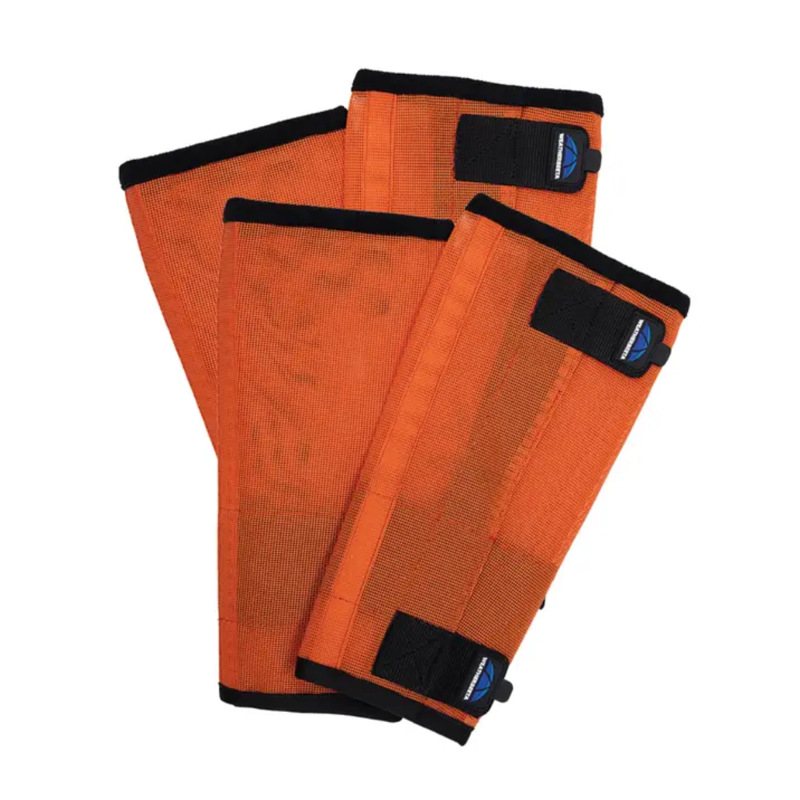 WeatherBeeta ComFiTec Dura-Mesh Fly Wraps - Orange/Black-1