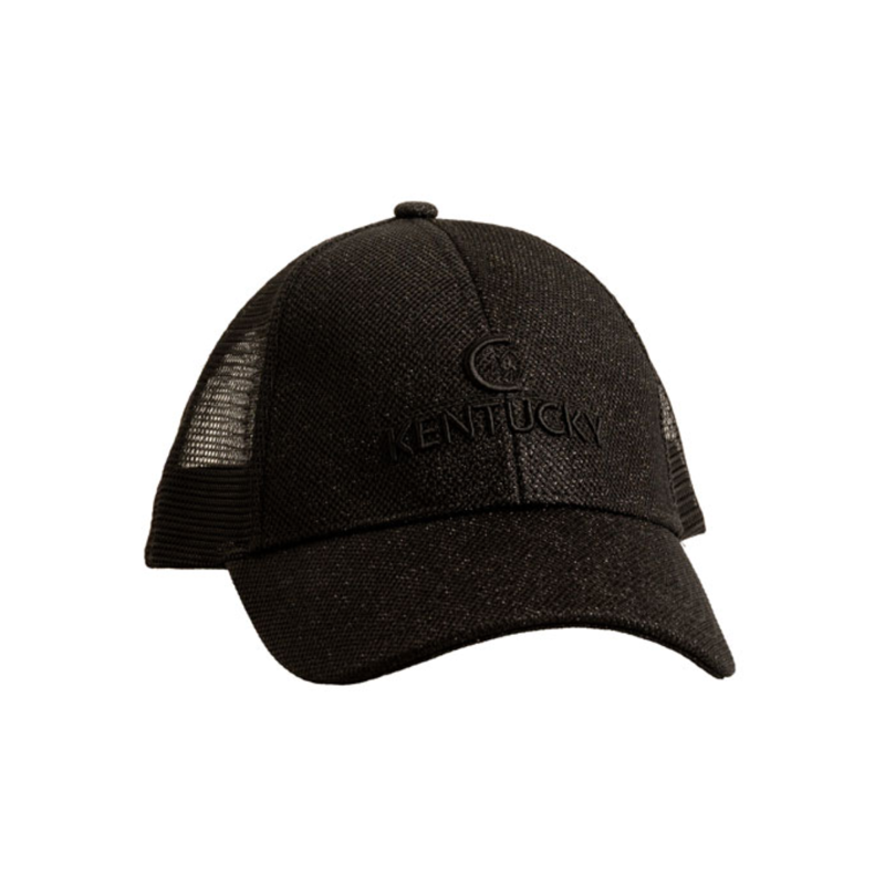 Kentucky Glitter Trucker Cap - Black-1