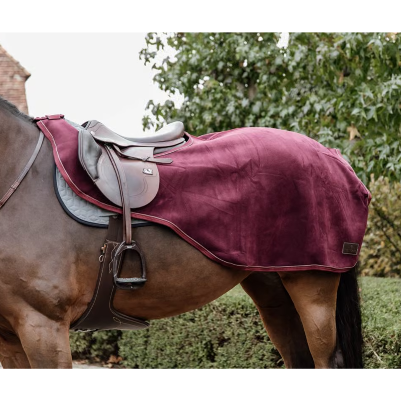 Kentucky Fleece Exercise Sheet - Bordeaux-1
