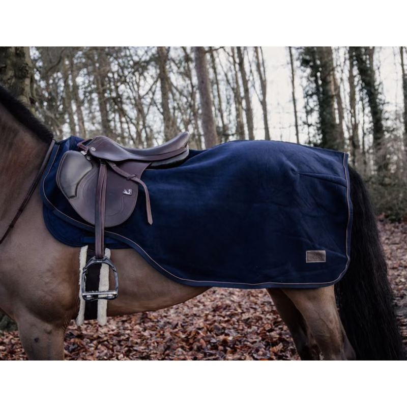Kentucky Fleece Exercise Sheet - Navy-1