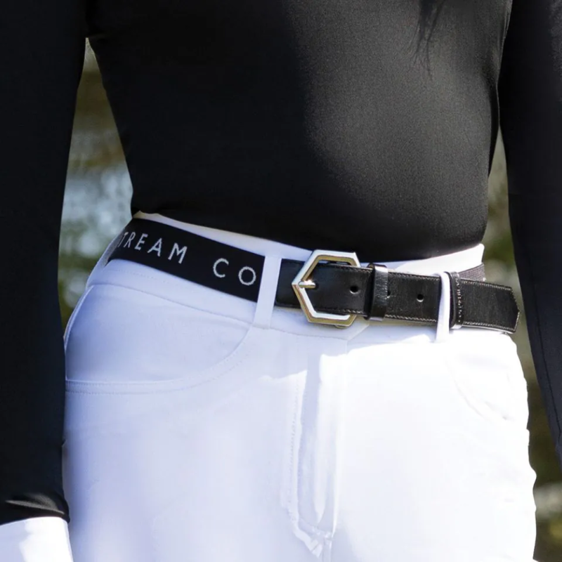 Coldstream Next Generation Ettrick Elasticated Belt - Black
