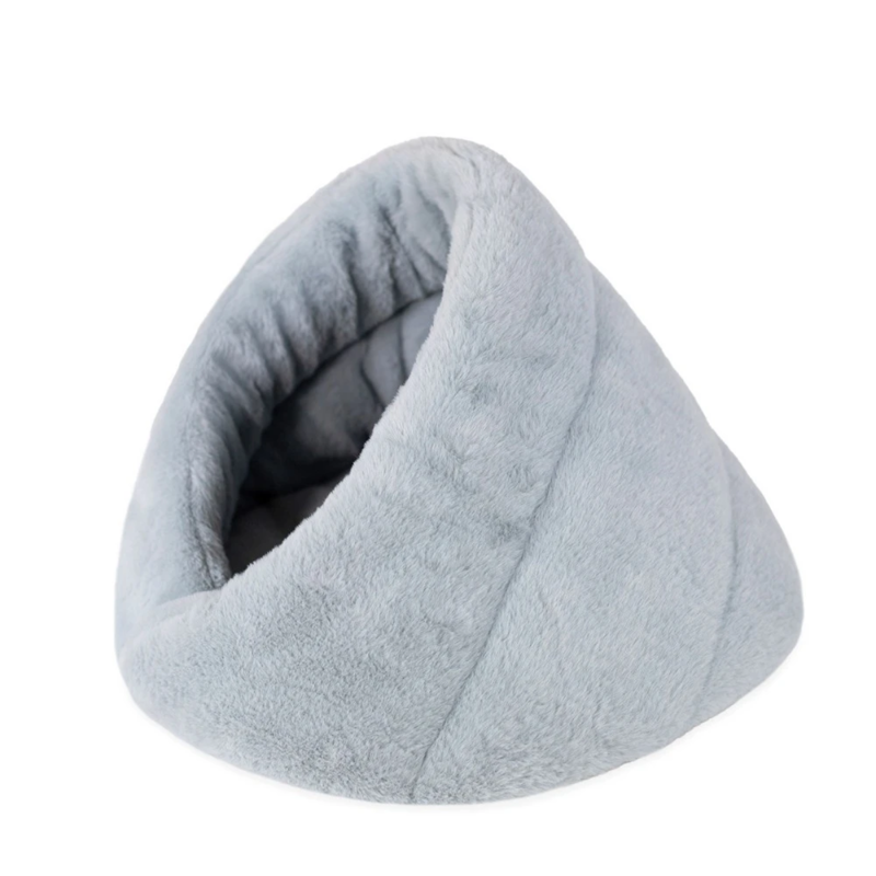 Rosewood Hideaway Wrap Fur Bed - Blue-1