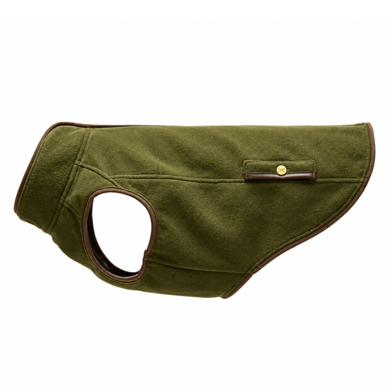 Joules Fairbourne Dog Fleece - Khaki-2