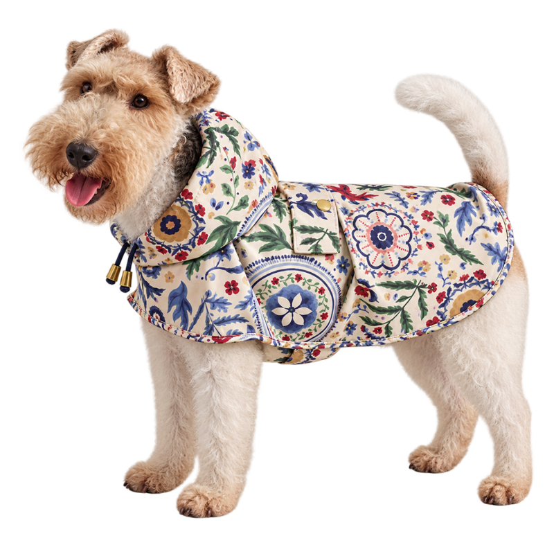 Joules Packaway Dog Jacket - Festival Floral