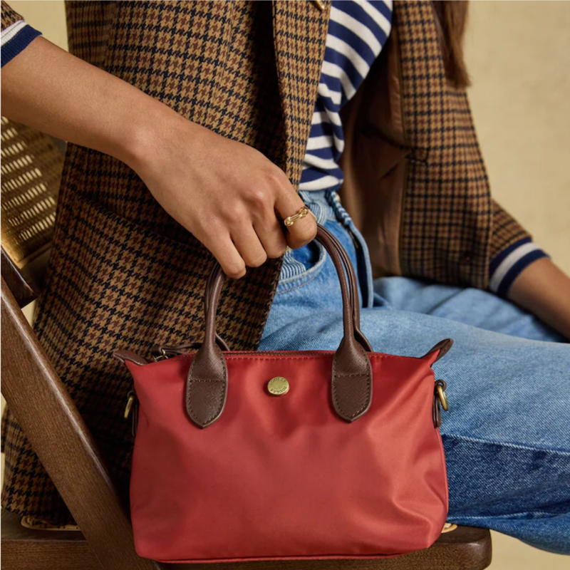 Joules Edie Crossbody Bag - Rust-2