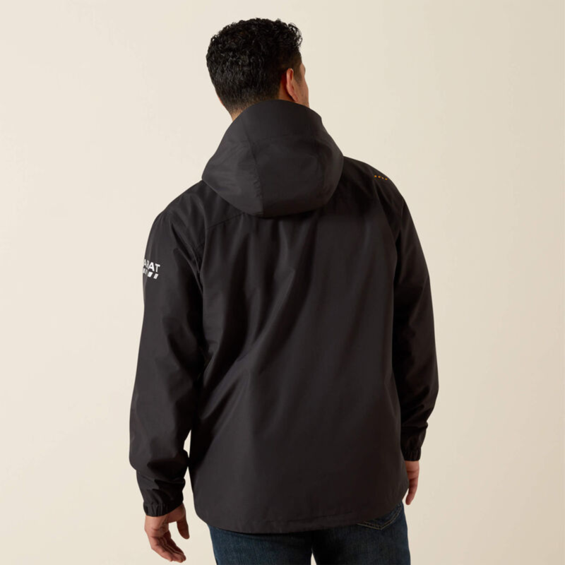 Ariat Men's Rebar Stormshell Lightweight Waterproof Jacket - Black-1