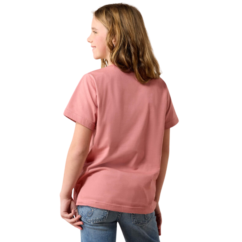 Ariat Youth Horse Frame T-Shirt - Mauvelous-1