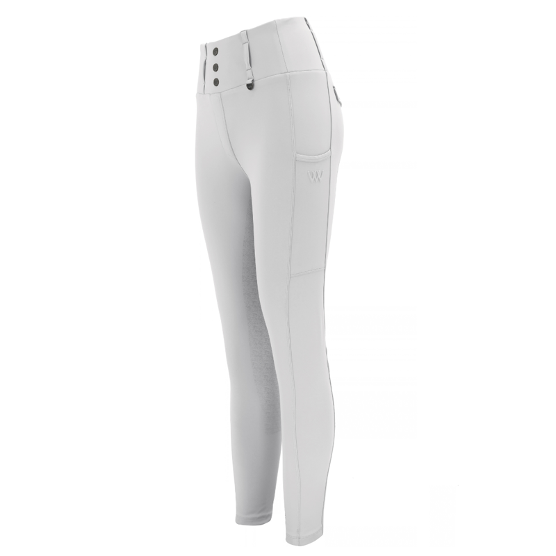 Woof Wear Competition Riding Tights - White-3