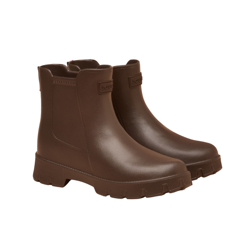 Joules Ladies Raindance Wellies - Chocolate Brown