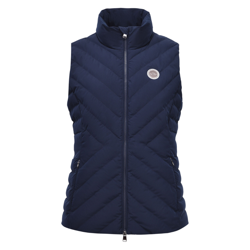 HV Polo Ladies Montana Bodywarmer - Navy-1