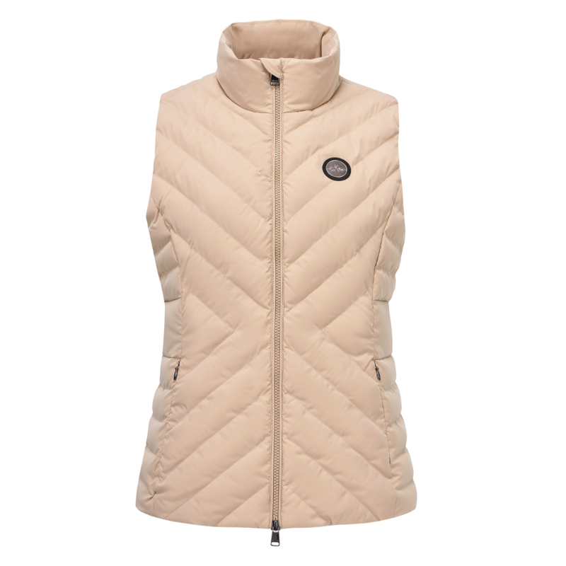 HV Polo Ladies Montana Bodywarmer - Champagne-1