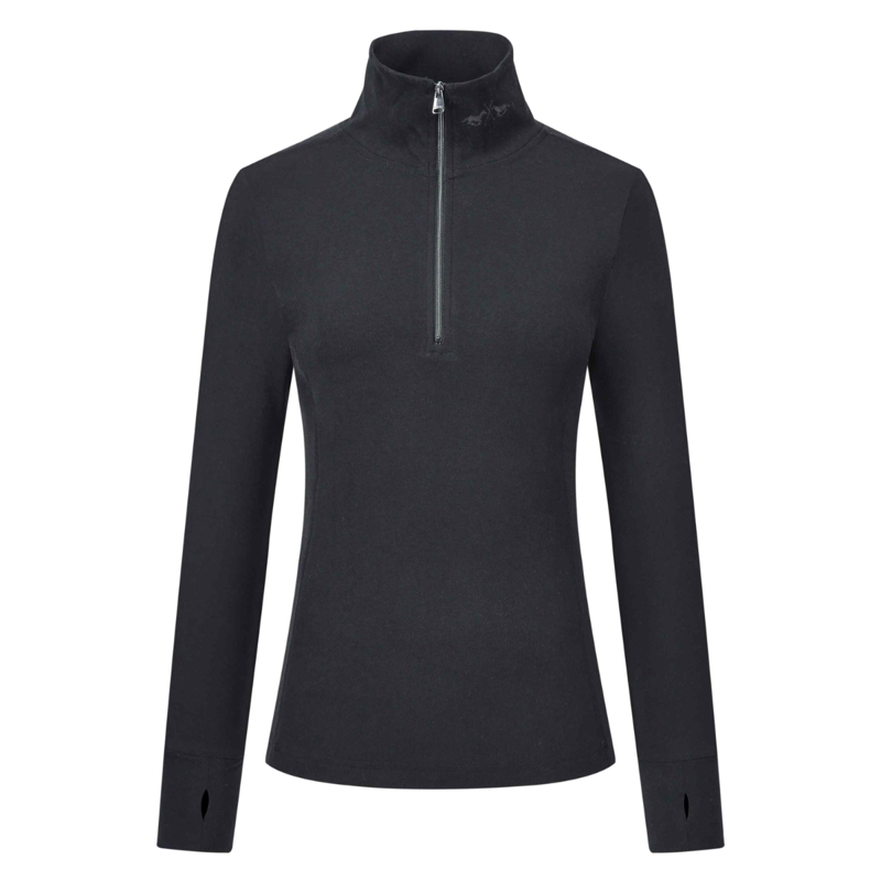 HV Polo Ladies Veronique Tech Top - Black-1