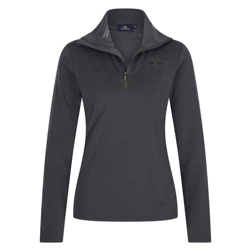 HV Polo Ladies Darlene Tech Top - Zinc Grey-1