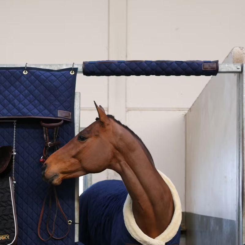 Kentucky Stable Head Protector - Navy-1