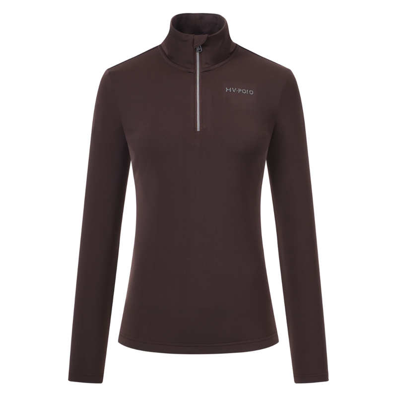 HV Polo Ladies Lumi Top - Wood-1