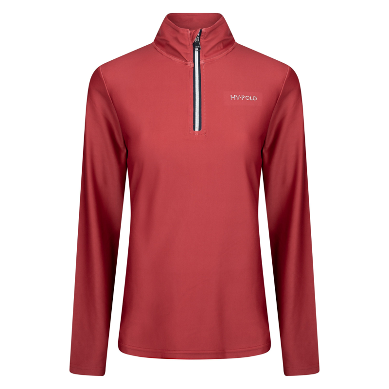 HV Polo Ladies Lumi Top - Deep Red-1