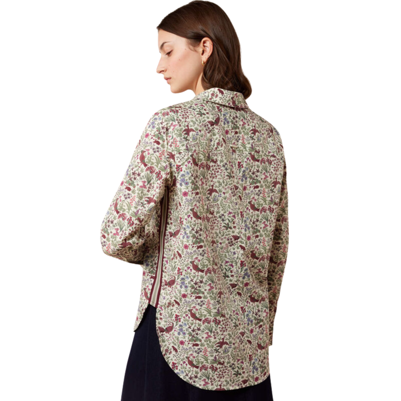 Ariat Women's Wolseley Shirt - Bird Print-1