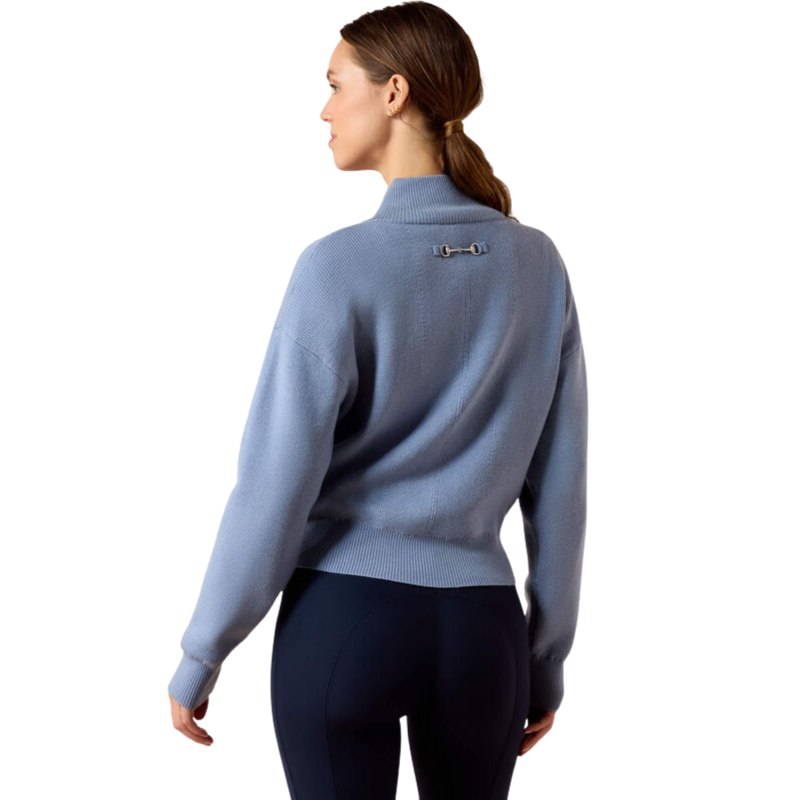 Ariat Women's Foxleigh 1/2 Zip Sweater - Rainwashed-1