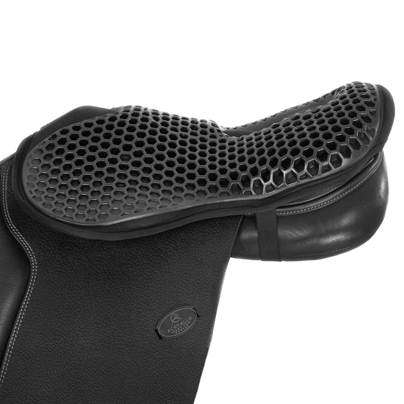 Acavallo Ortho Coccyx Gel Out Seat Saver - Black-1