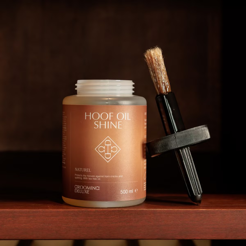 Grooming Deluxe Shine Hoof Oil - 500ml - Natural-1
