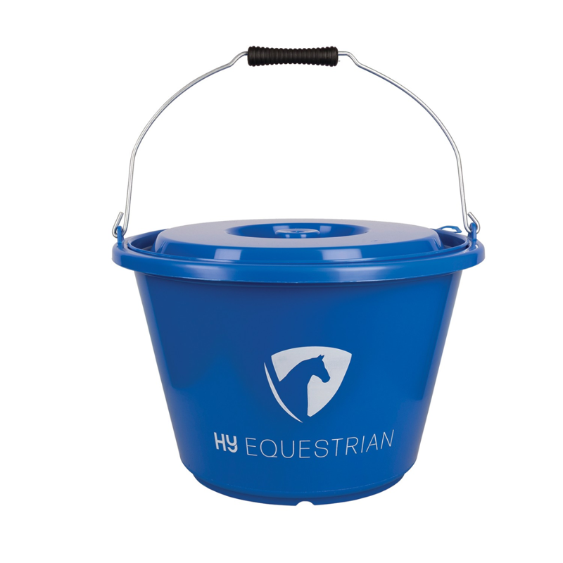 Hy Equestrian Bucket with Lid - 18L-2
