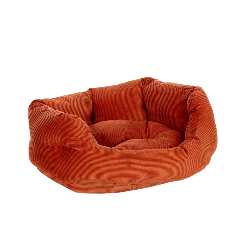 Danish Design Elden Deluxe Slumber Dog Bed - Rust-1