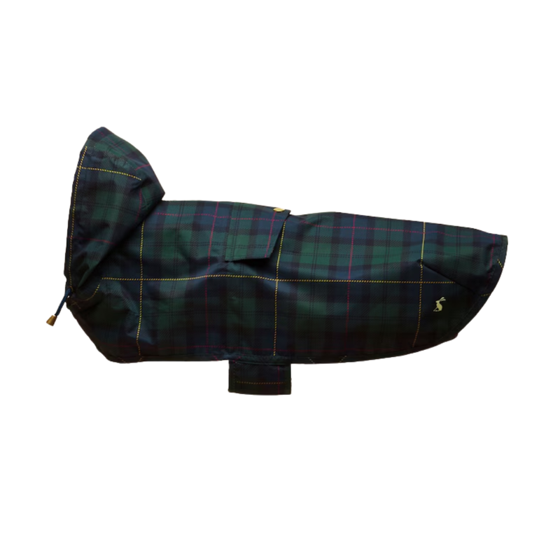 Joules Blackwatch Check Packaway Dog Jacket-2
