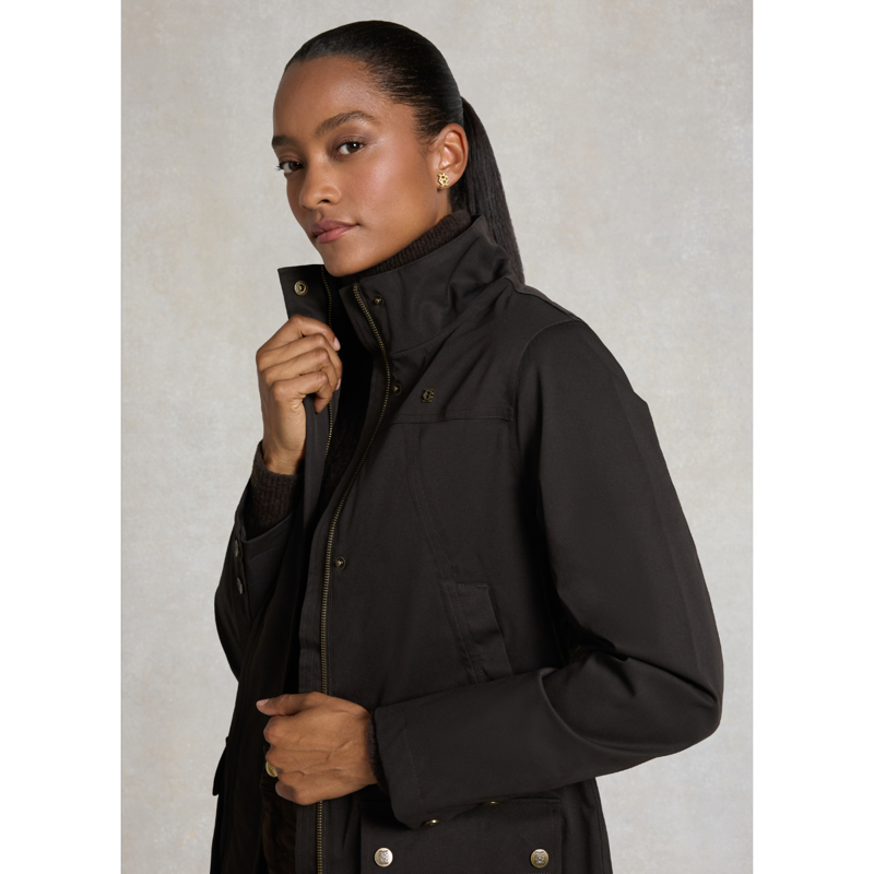 Holland Cooper Bramwell Waterproof Country Coat - Bournville-4