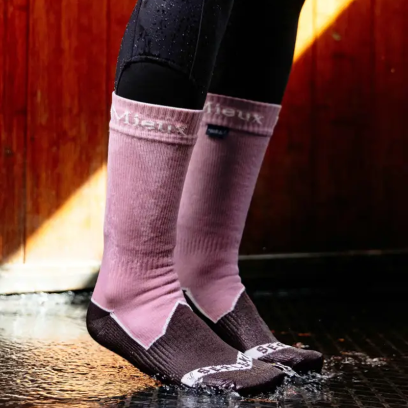 LeMieux x Sealskinz Waterproof Socks - Dusty Pink-1