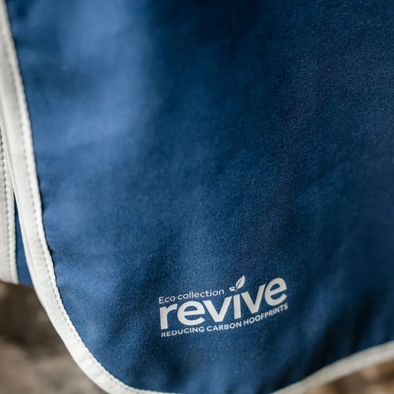 Horseware Dry Rug Revive Towel - Navy/Silver-5
