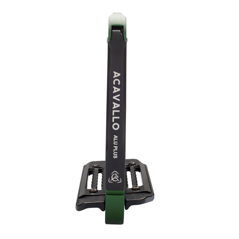 Acavallo Arena AluPlus 2.0 Stirrups - Hunter Green-1
