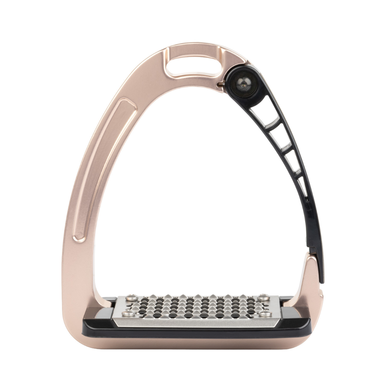Acavallo Arena Alupro stirrups - Titanium Rose-1