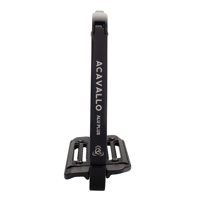 Acavallo Arena AluPlus 2.0 Stirrups - Black-1