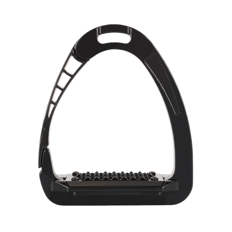 Acavallo Arena Alupro stirrups - Black-1